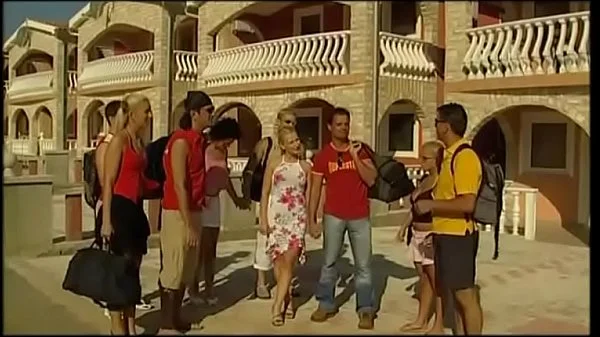 Bezwstydny seks grupowy na łodzi!