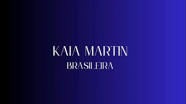 CANNON: Brazylijska, całkowicie naturalna gorąca Kaia Martin uwielbia być ruchana przez dużego kutasa