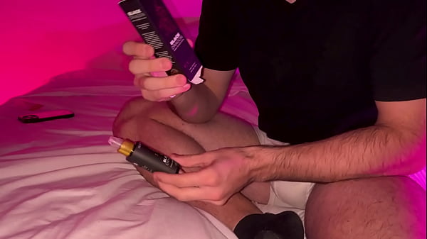 Daję mojemu chłopakowi krem pobudzający Black Dragon Sexive, nakładam go na niego i ostro się pieprzymy Unboxing casero argentina