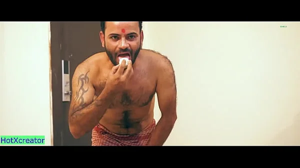 Indyjska żona impotentnego męża pieprzy się z innym mężczyzną! Hindi Reality Sex