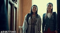 Młode lesbijki mormonki są potajemnie zakochanymi lesbijkami