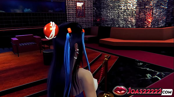 Nessa (Pokémon) Animacja 3D Hentai – Dziewczyna z dużymi cyckami w seksownym body dostaje lizanie cipki, ciasne palcowanie cipki na schodach i intensywny orgazm impulsowy palcem