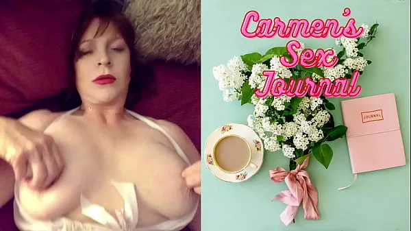 Orgazmy babci Carmen Angel z kijem i lizaniem