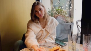 Romantyczny seks z cudowną blondyneczką