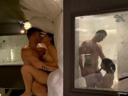 Seks z nagą niunią w hotelowym pokoju