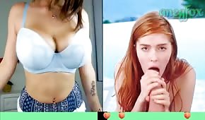 Naturalne panie z wielkimi cycami
