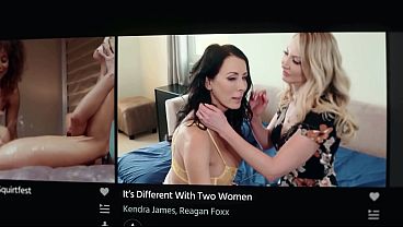 Seksowna Kristen Scott dołącza do tańczącej Lany Rhoades! Kończy się to namiętnym lesbijskim seksem