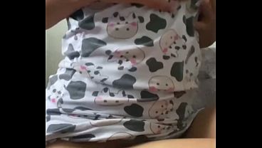 Seksowne amatorskie wideo z Latynoską w domu