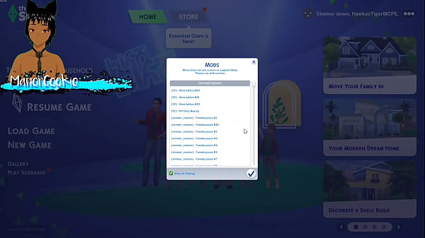 Sims 4 – Odświeżenie Simów i posiadanie milf i goth milf mieszkających razem i uprawiających seks z różnymi ludźmi