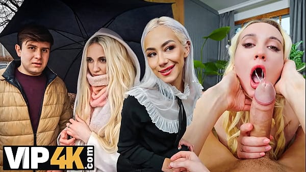 VIP4K. Pieprzenie gorących blondies Daruma Rai i Veronica Leal po grze w superszpiegów